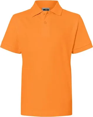 Produktbild von James & Nicholson Poloshirt Classic Junior,Gr. L,orange