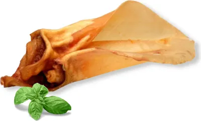 Produktbild von Supravit Kälberohren für Hunde getrocknet 1kg | Schmackhafte Kalbsohren als Hunde Leckerli | feinste Leckereien für Hunde