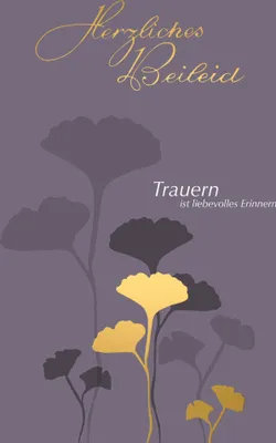Produktbild von Trauer  Beileid  Kondolenz - Trauerkarte im Format 11,5 x 17