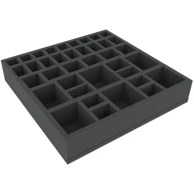 Obrázek produktu pro Pěnová vložka 295 × 295 × 55 mm pro stolní hry, 38 přihrádek