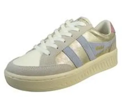 Image de Gola Dames Faible Sneaker Superslam Blaze CLB334 Low Top CLB334 couleur or