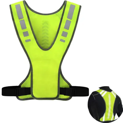 Obrázek produktu pro Reflexní bezpečnostní vesta pro cyklisty a běžce - unisex