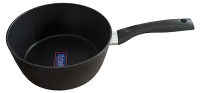 Bratpfanne 1 L, geschmiedet, Antihaft, schwarz, für Induktion