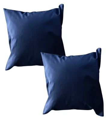 Immagine prodotto di 2 pezzi di federe antiacaro 40 x 40 cm | NanoCotone® - blu