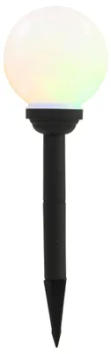 Produktbild von vidaXL Solar-Außenleuchten 4 Stk. LED Kugelförmig 15 cm RGB