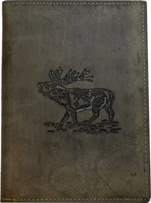 Produktbild von Greenburry-Vintage-328B-Stag-30-Leder-Ausweismappe-Oliv