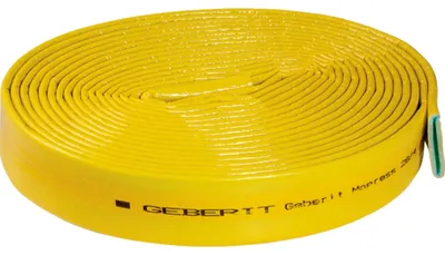 Produktbild von Geberit GE Schutzschlauch, gelb, d 35 mm, als Kontaktschutz, Bund mit 10m, 1 Stk.