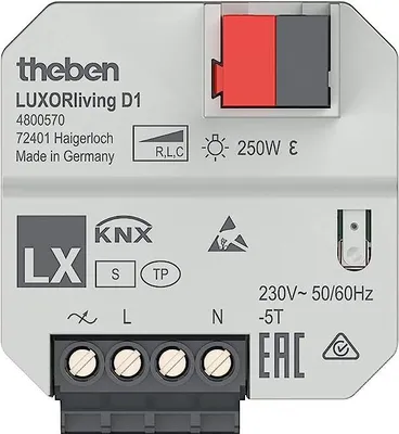 Produktbild von Theben 4800570 Jalousieaktor LUXORliving D1