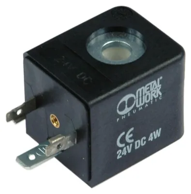 Produktbild von Riegler Magnetspule, 30 mm x Ø 8 mm, 24 V AC, 50/60 Hz, 3,5 VA