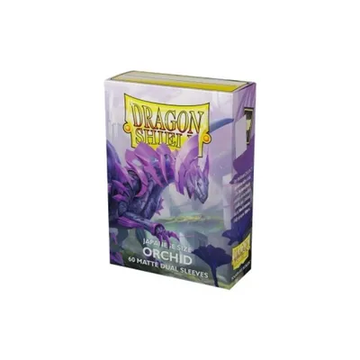 Produktbild von Dragon Shield Japanische Größe Dual Matte Sleeves - Orchidee (60 Sleeves)