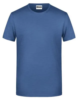 Immagine prodotto di James and Nicholson - T-shirt "Basic" da uomo LT2608 (S) (blu jeans chiaro melange)