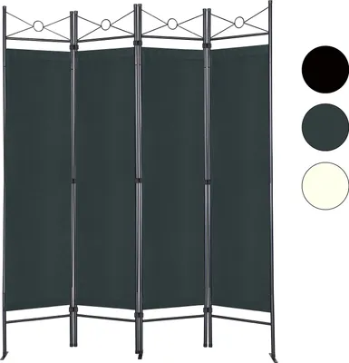 Produktbild von Paravent anthrazit, Raumteiler, Trennwand, spanische Wand