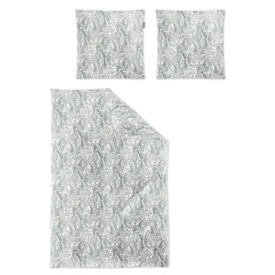 Produktbild von Irisette Lyocell-Satin Bettwäsche-Garnitur Lotus 8569 Farbe salbei 135x200+80x80cm