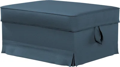 Produktbild von Dekoria Bezug für Ektorp Bromma Hocker, Dunkelblau, Husse, Ektorp Bromma