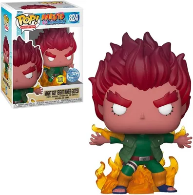 Zdjęcie produktu dla Funko POP Naruto 824 Might Guy glow Special Edition Limitowana Świecąca Figurka Kolekcjonerska