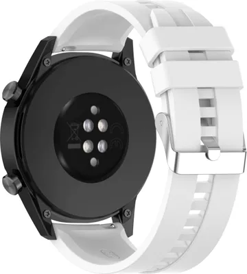 Produktbild von Ersatzarmband 22mm für Samsung Galaxy Gear S3/Gear 2 in Weiß Huawei Watch GT Watch 2 Pro Ticwatch Pro Pepple Time