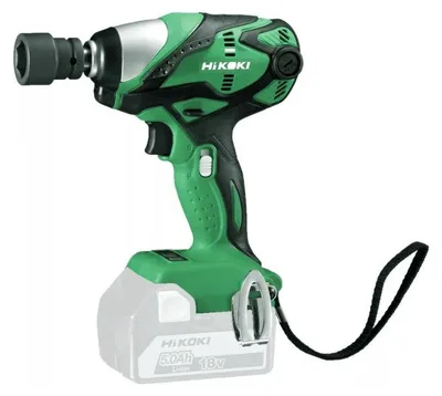Obrázek produktu pro HiKOKI WR18DSDLW4Z 18V 1/2" akumulátorový rázový utahovák, elektrická brzda, řídicí elektronika včetně spony na opasek, řemínek na zápěstí