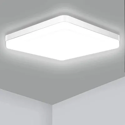 Zdjęcie produktu dla Plafon LED kwadratowy 24W do kuchni łazienki 5000K 2600LM IP44