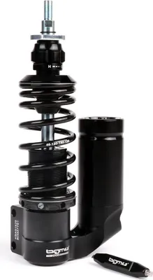Produktbild von Stoßdämpfer BGM schwarz vorne für Vespa SKR 125-150, ZIP, ET2, ET4, Piaggio Sfera RST 50-125