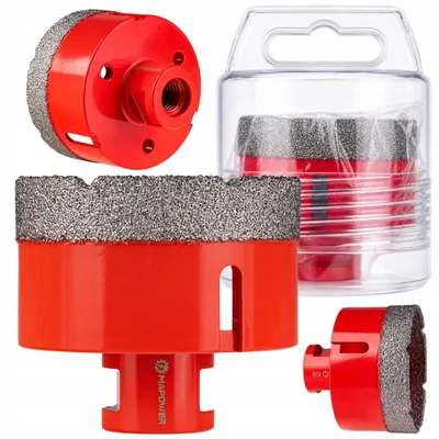 Zdjęcie produktu dla Otwornica diamentowa MAPOWER 68 mm M14 do gresu i ceramiki