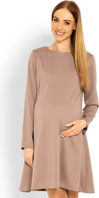 Obrázek produktu pro PeeKaBoo Dámské těhotenské šaty Zhaz cappuccino L/XL