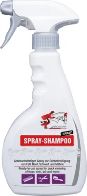 Produktbild von Schopf Riders Shine Spray Shampoo für Pferde 500 ml