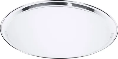 Produktbild von Tablett, Serviertablett, Edelstahl, hochglanz, Ø30-50 cm wählbar : 50 cm Variante: 50 cm