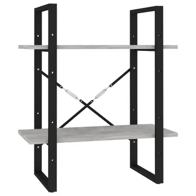 Zdjęcie produktu dla VidaXL 806431, Szary, Metal, Drewno, 600 mm, 300 mm, 700 mm
