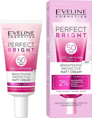 Image de Eveline Cosmetics Perfect Bright – crème visage, hydratant, éclat
