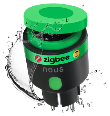 Obrázok produktu pre NOUS A6Z Vonkajšia zásuvka ZigBee 1 ks 3840 W/16 A/meranie/ZigBee 3.0