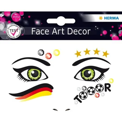Image de Herma FASHIONLine Face Art Autocollants Allemagne