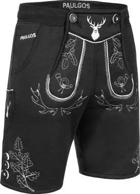 Obrázok produktu pre PAULGOS Pánske nohavice Trachten - dizajnové kožené nohavice Trachten - JOK5 - dostupné v 3 farbách - veľkosť S - 5XL