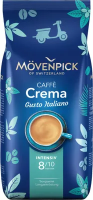 Produktbild von Mövenpick Caffè Crema Gusto Italiano Intenso | ganze Bohne | 1000g