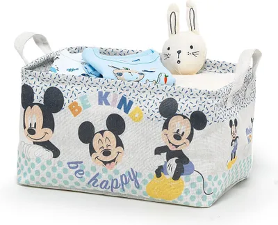 Produktbild von Domopak Rechteckiger Textilkorb für Kinder, DISNEY MICKEY MOUSE