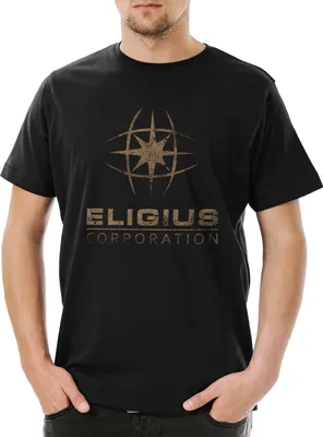 Produktbild von Urban Backwoods Eligius Corporation, Herren T-Shirt, Farbe: Schwarz, Größe: 4XL