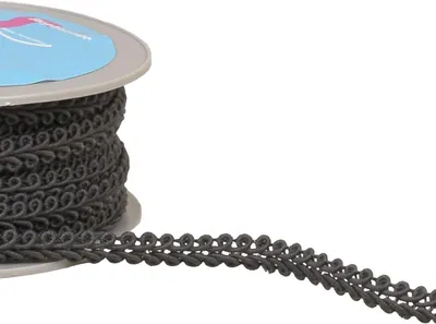 Produktbild von Girlande 20 m, 11 mm, Grau und Schwarz