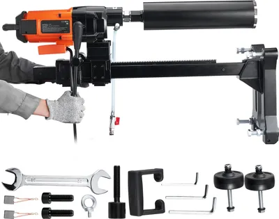 Immagine prodotto di SucceBuy carotatrice diamantata - Carotatrice per calcestruzzo con rulli, 3200 W, 750 giri/min. Soluzione di perforazione professionale