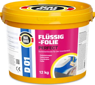 Produktbild von Flüssigfolie 12Kg Wassersperre Dichtfolie Streichfolie Abdichtung Dusche Bad D01