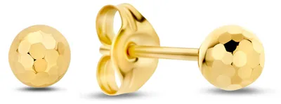 Produktbild von New Bling Oorknopjes – 9NBG-1074 – 14K Goud – Rond – 3 mm