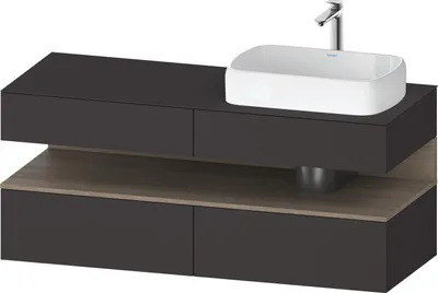 Produktbild von DURAVIT QA4766035800010 QAT KWTU WH Eck 1400x550x600 Gt Smt H