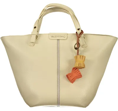 Immagine prodotto di Elegante borsa da donna beige: materiale riciclato, cerniera e dettagli