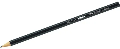 Produktbild von Faber-Castell 1111 2B, Schwarz, Schwarz