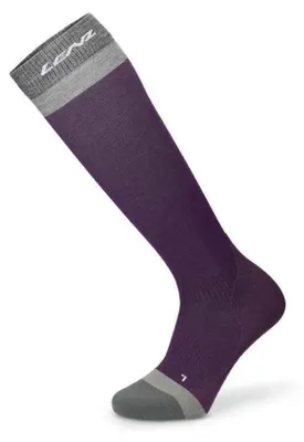 Image de Chaussettes longues Lenz Merino Compression 1, violet, pointures 39-41 (homme), violet, pointures 39-41