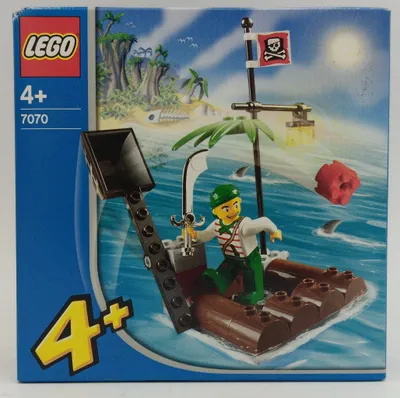 Produktbild von LEGO 4+  JUNIORS 7070 Piratenfloß