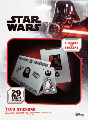 Produktbild von Star Wars Tech Sticker Pack Force (10)