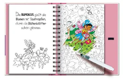 Produktbild von Magic Water Colouring - Feen und Elfen