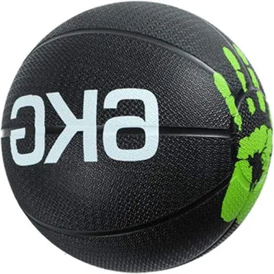 Productafbeelding van Medicijnbal - Fitnessbal - Krachttraining - Voor thuisgebruik - 6kg - Zwart