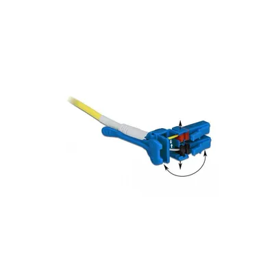 Image de DELOCK LWL Patchkabel LC -> LC 2.00m Singlemode Uniboot OS2