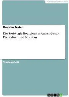 Produktbild von Die Soziologie Bourdieus in Anwendung - Die Kafiren von Nuristan