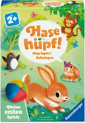 Image de Sautez le lapin  - Jeu pour enfants à partir de 2 ans